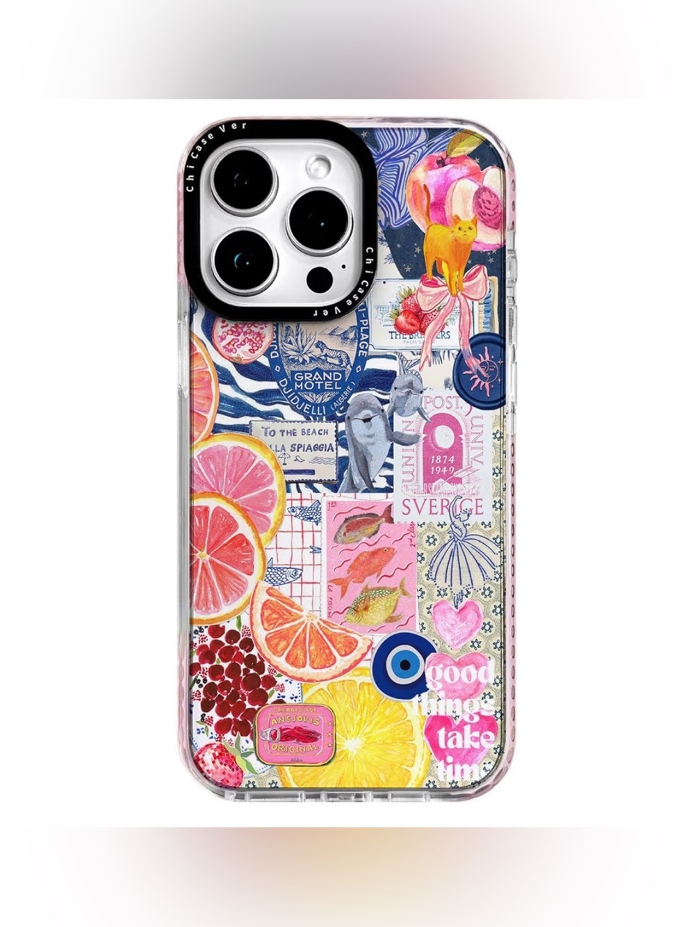 ChiCaseVer iPhone 15 Pro Max Case + Stand